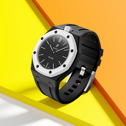 [AuraEcho]Royal Oak Pop Exclusive Bioceramic Case & Silicone Strap(Rwith Cradle)(Only Strap)
