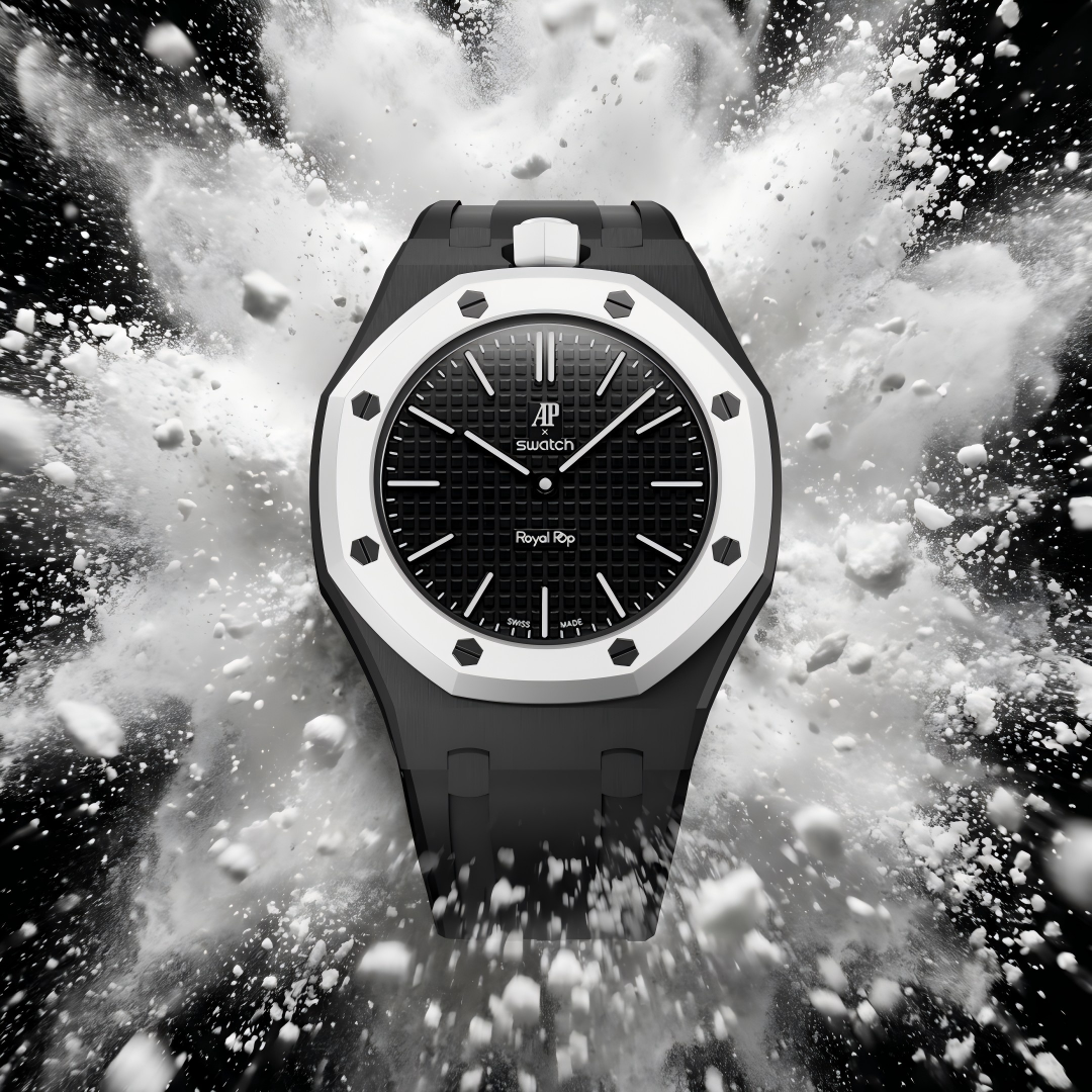 [AuraEcho]Royal Oak Pop Exclusive Bioceramic Case & Silicone Strap(Rwith Cradle)(Only Strap)