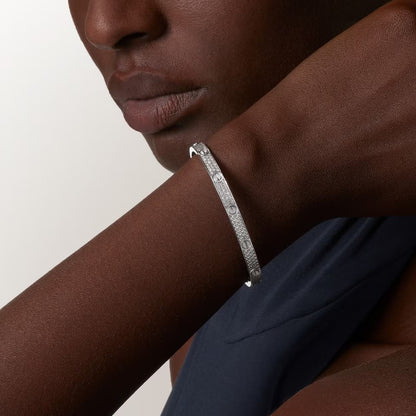 [AuraEcho]LOVE BRACELET 4.8MM DIAMOND-PAVED