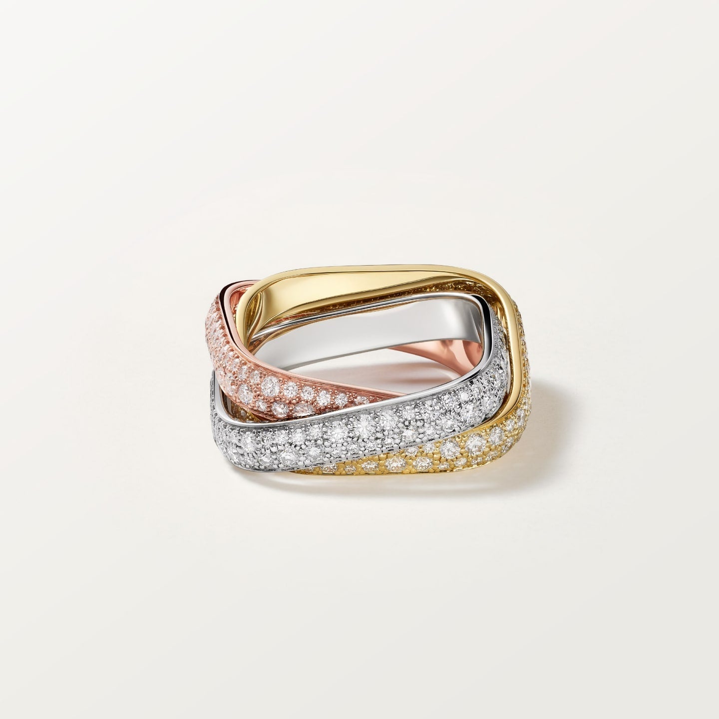[AuraEcho]TRINITY 3.5MM CUSHION RING COLLECTION