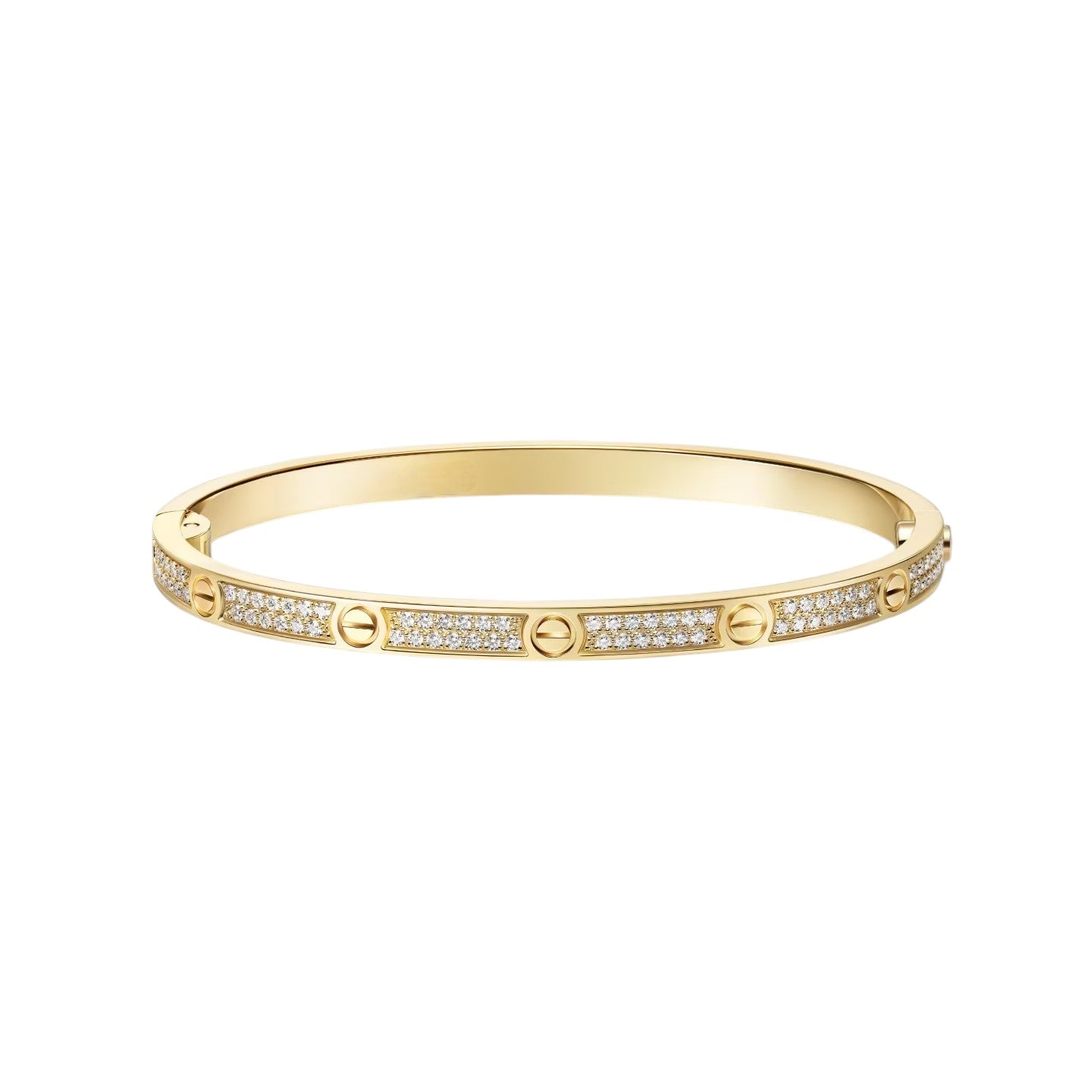 [AuraEcho]LOVE BRACELET 3.65MM DIAMOND-PAVED