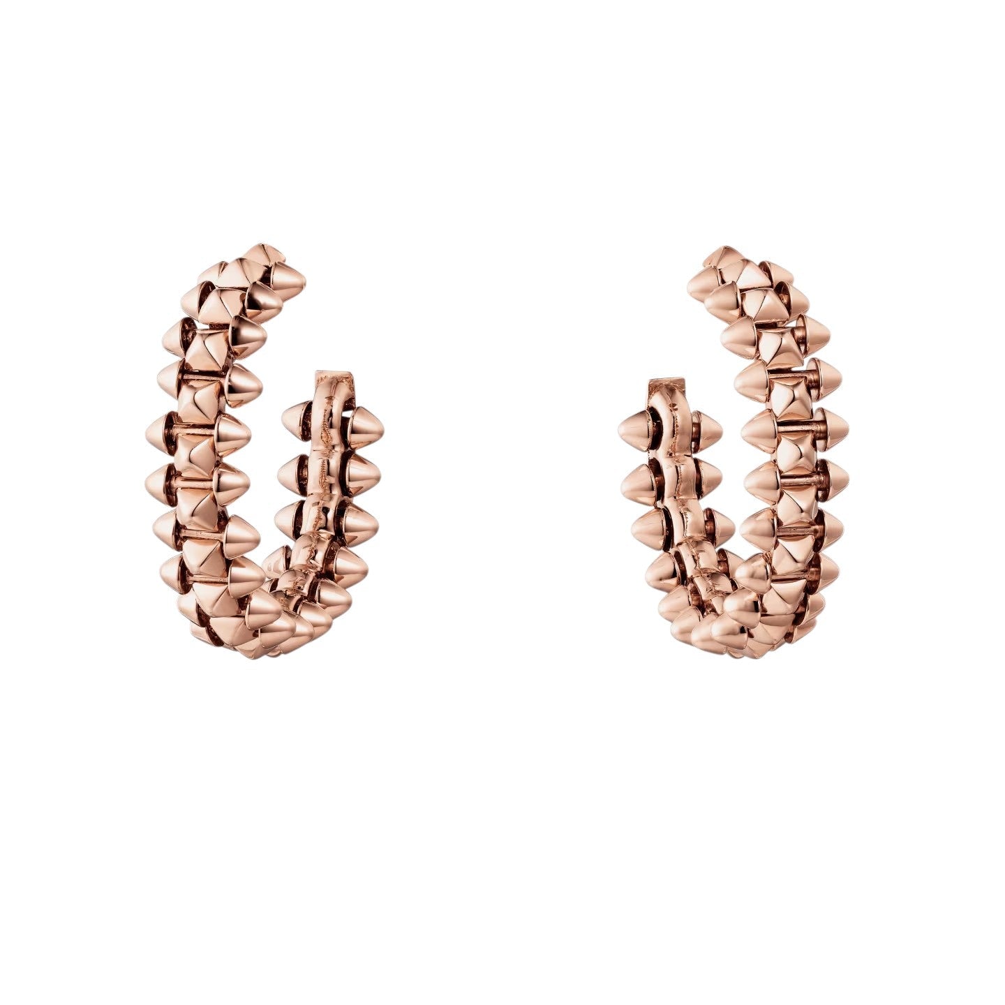 [AuraEcho]CLASH SMALL HOOP EARRINGS