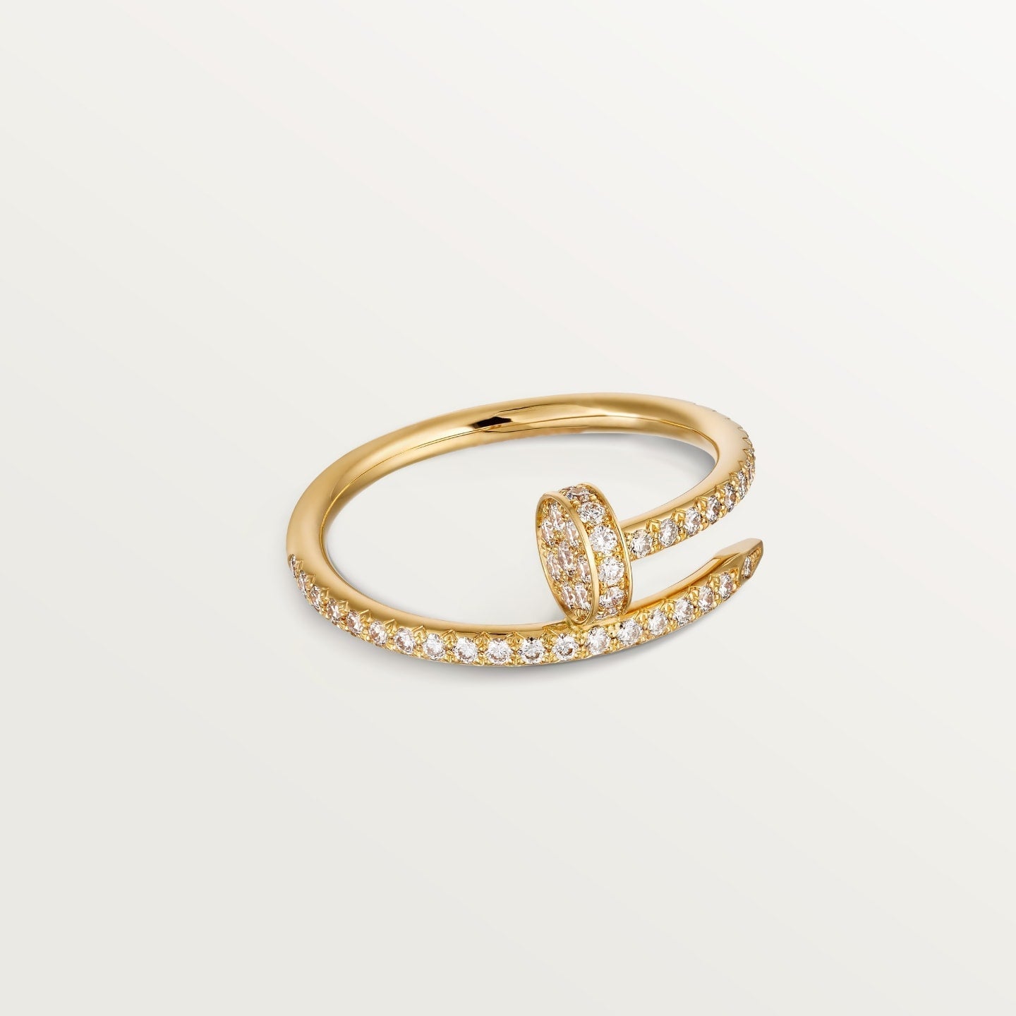 [AuraEcho]JUSTE 1.8MM FULL DIAMOND RING