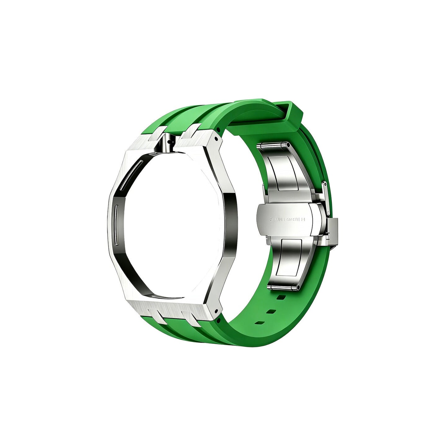 [AuraEcho]Royal Oak Pop Exclusive Steel Case & Silicone strap(Only Strap)