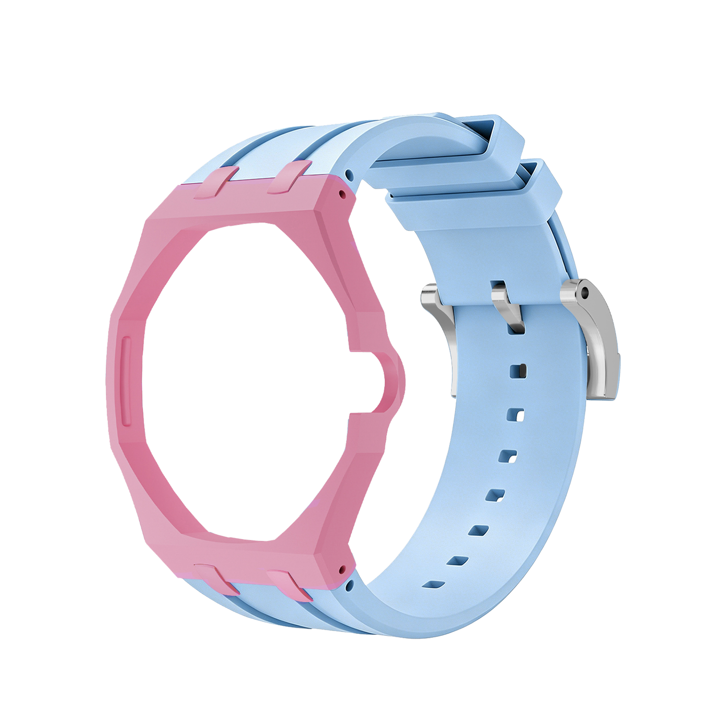 [AuraEcho]Royal Oak Pop Exclusive Bioceramic Case & Silicone Strap Mix Color