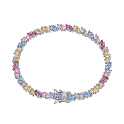 [AuraEcho]Ornate Sparkling Multi Cut Party Bracelet