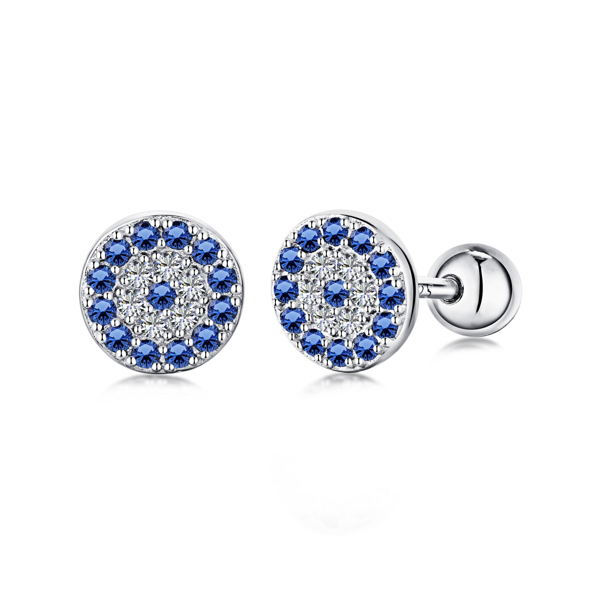 [AuraEcho]Devil's Eye Ear Bone Nail Earrings