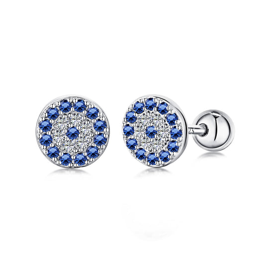 [AuraEcho]Devil's Eye Ear Bone Nail Earrings