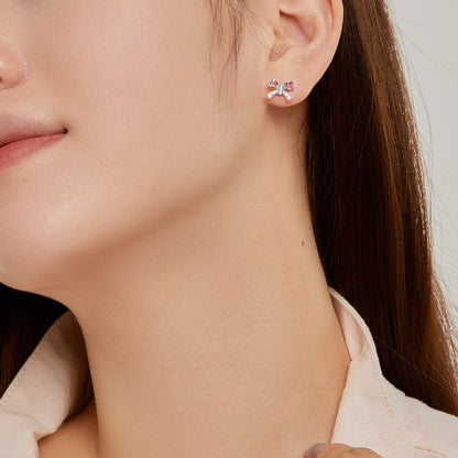 [AuraEcho]Ornate Butterfly Shape Daily Earrings