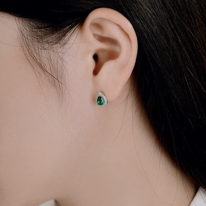 [AuraEcho]Luxurious Water Drop Shape Earrings