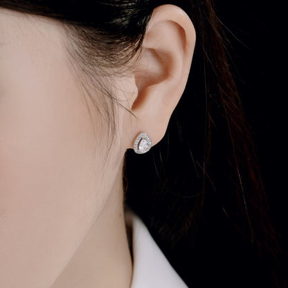 [AuraEcho]Luxurious Water Drop Shape Earrings