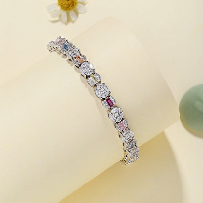 [AuraEcho]Dazzling Radiant Multi Cut Daily Bracelet