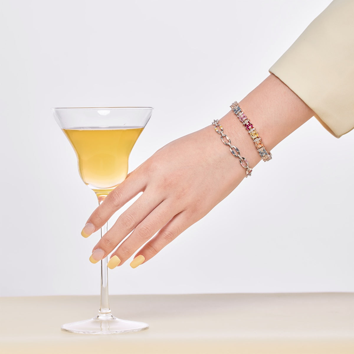 [AuraEcho]Dazzling Colorful Daily Bracelet