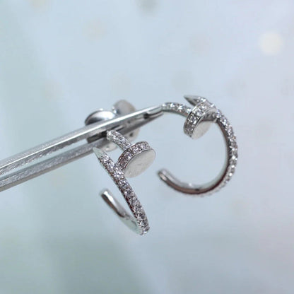[AuraEcho]JUSTE FULL DIAMOND SMALL EARRINGS
