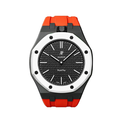[AuraEcho]Royal Oak Pop Exclusive Bioceramic Case & Silicone Strap Mix Color