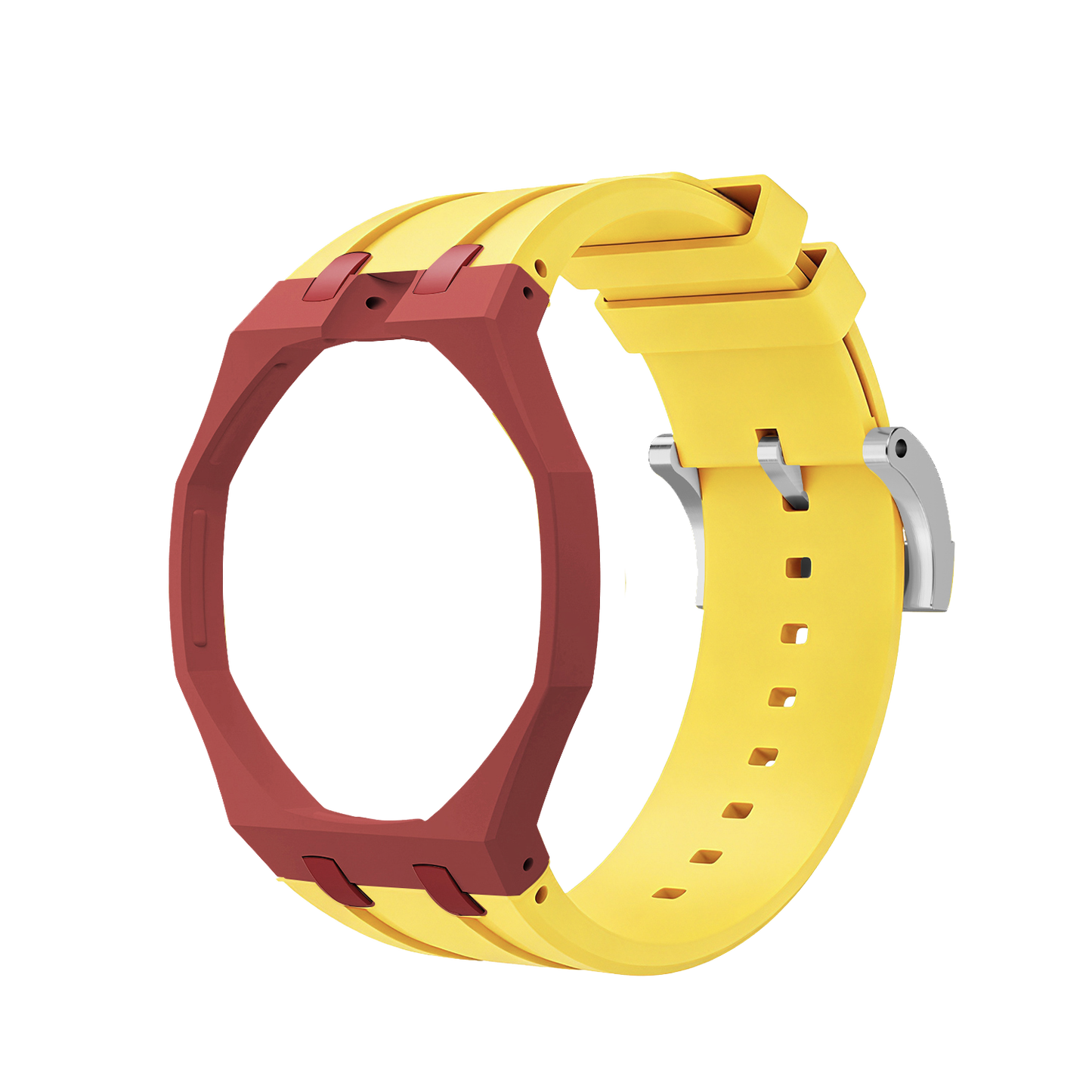 [AuraEcho]Royal Oak Pop Exclusive Bioceramic Case & Silicone Strap Mix Color