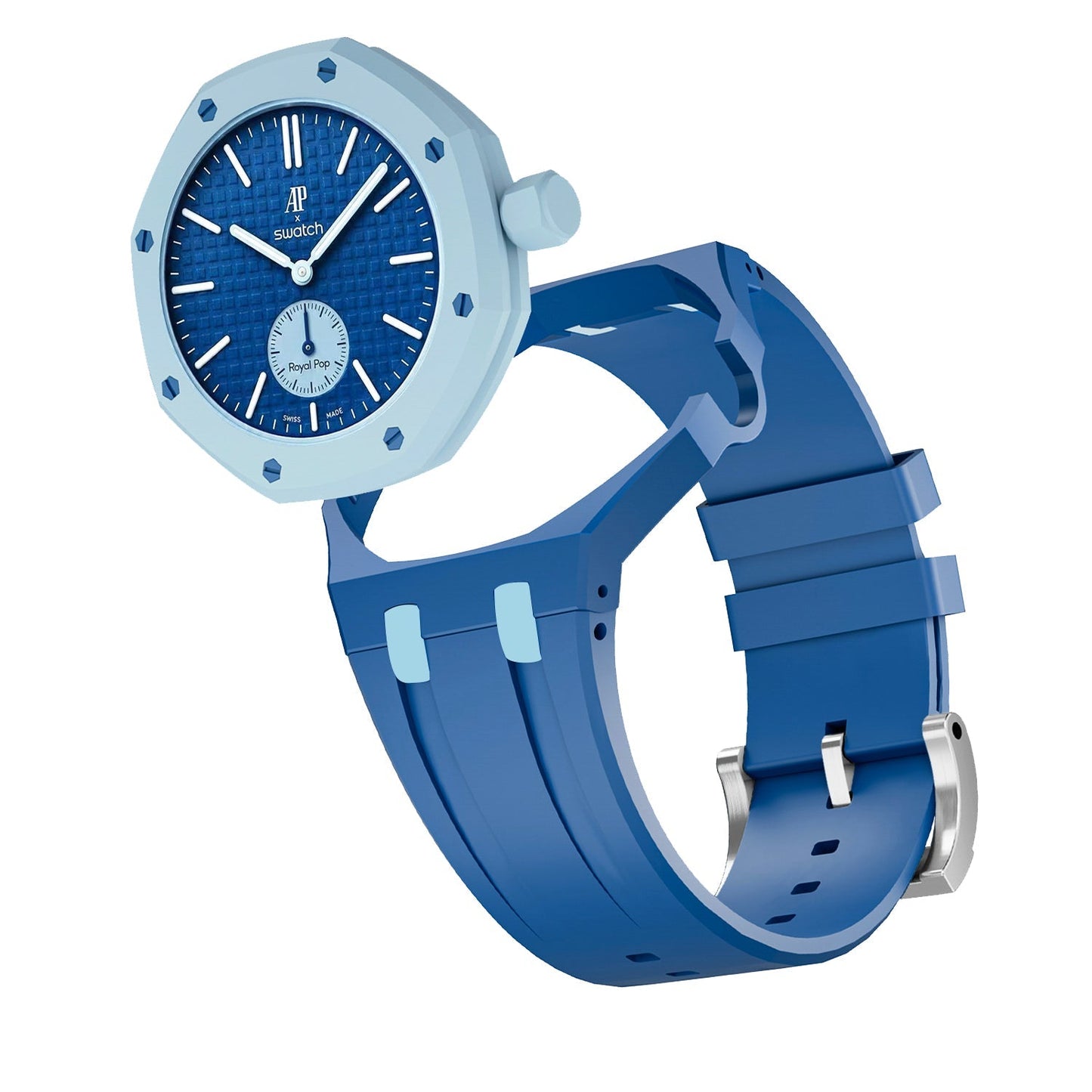 [AuraEcho]Royal Oak Pop Exclusive Bioceramic Case & Silicone Strap Mix Color