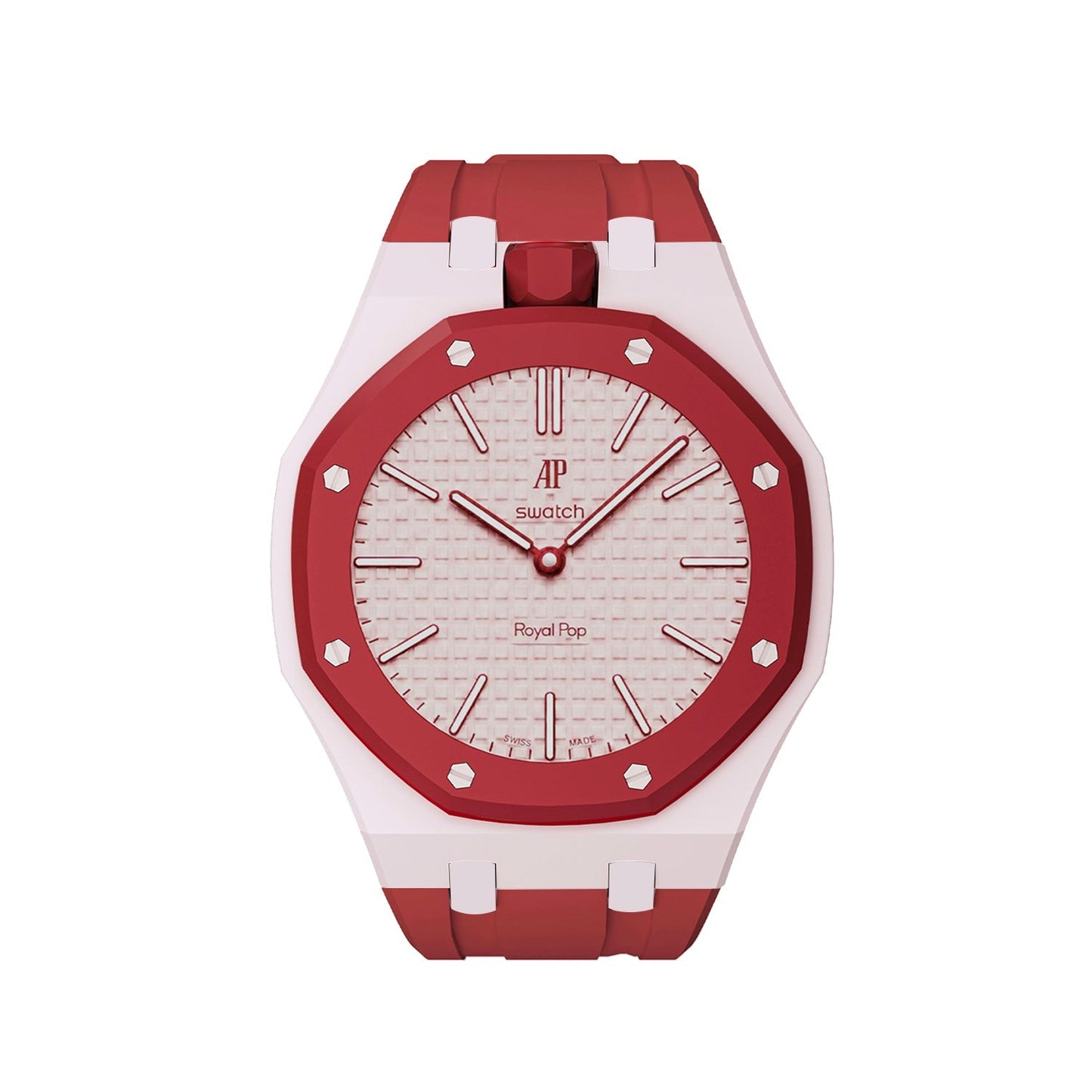 [AuraEcho]Royal Oak Pop Exclusive Bioceramic Case & Silicone Strap Mix Color