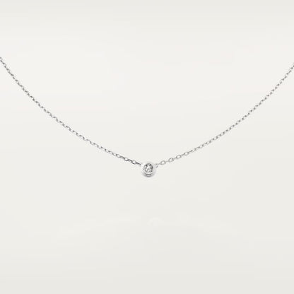 [AuraEcho]DAMOUR DIAMOND NECKLACE