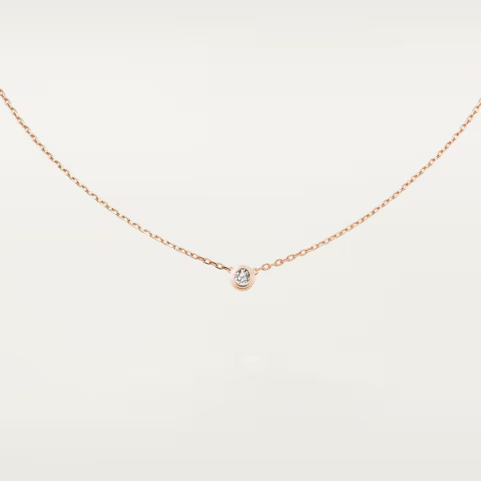 [AuraEcho]DAMOUR DIAMOND NECKLACE
