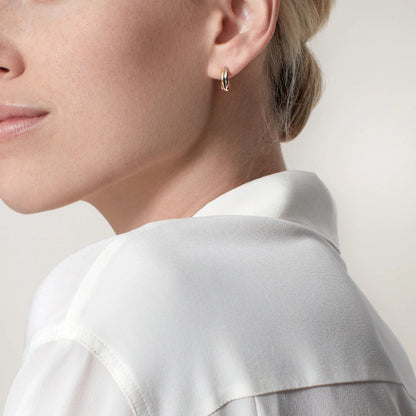 [AuraEcho]TRINITY ON DIAMOND MINI EARRINGS