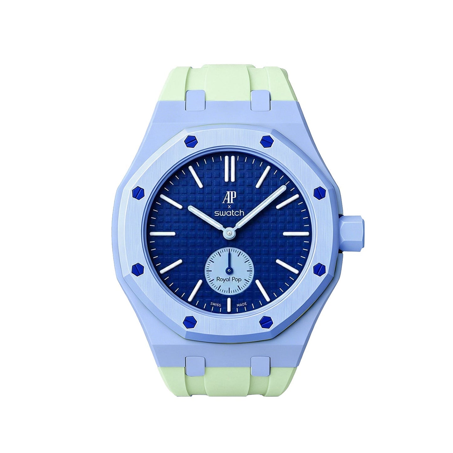 [AuraEcho]Royal Oak Pop Exclusive Bioceramic Case & Silicone Strap Mix Color