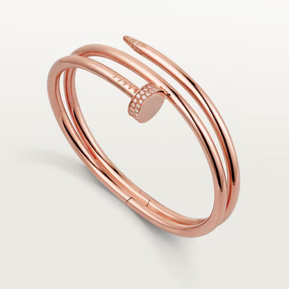 [AuraEcho]JUSTE BRACELET 3.5MM DOUBLE ROW DIAMOND