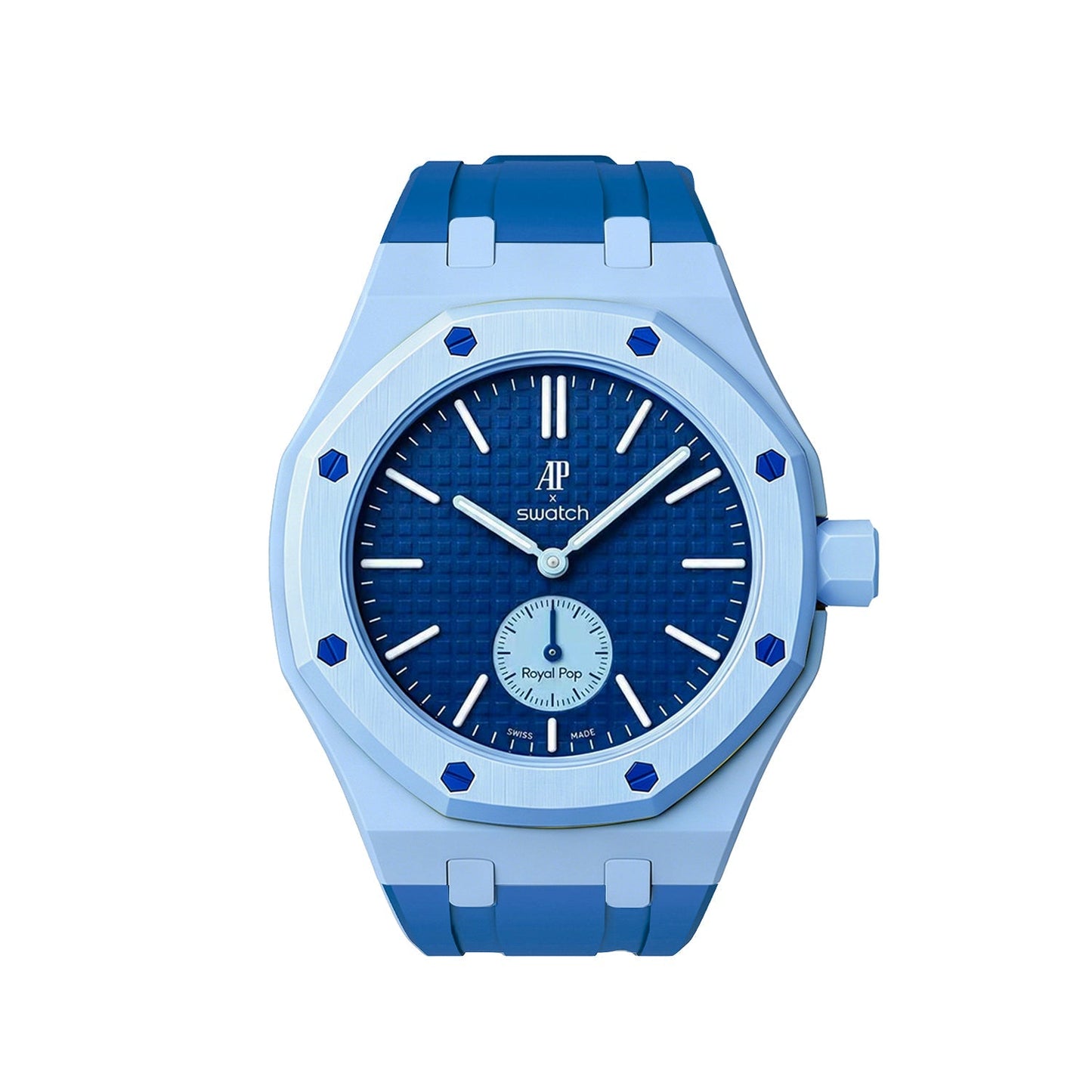 [AuraEcho]Royal Oak Pop Exclusive Bioceramic Case & Silicone Strap Mix Color