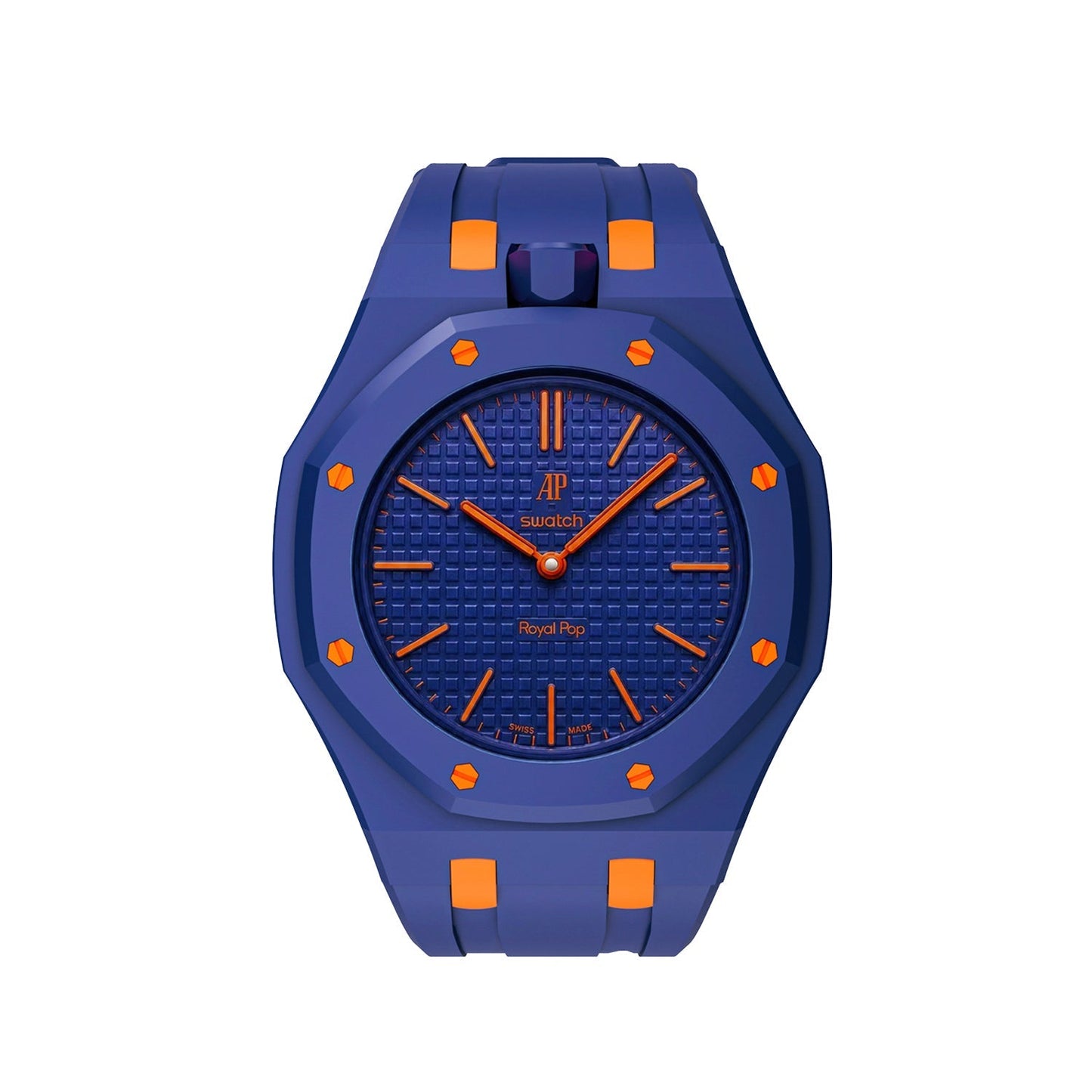 [AuraEcho]Royal Oak Pop Exclusive Bioceramic Case & Silicone Strap Mix Color