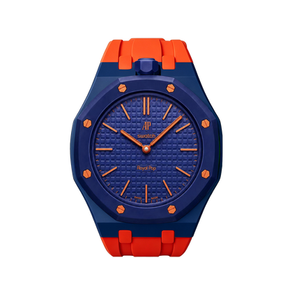 [AuraEcho]Royal Oak Pop Exclusive Bioceramic Case & Silicone Strap Mix Color