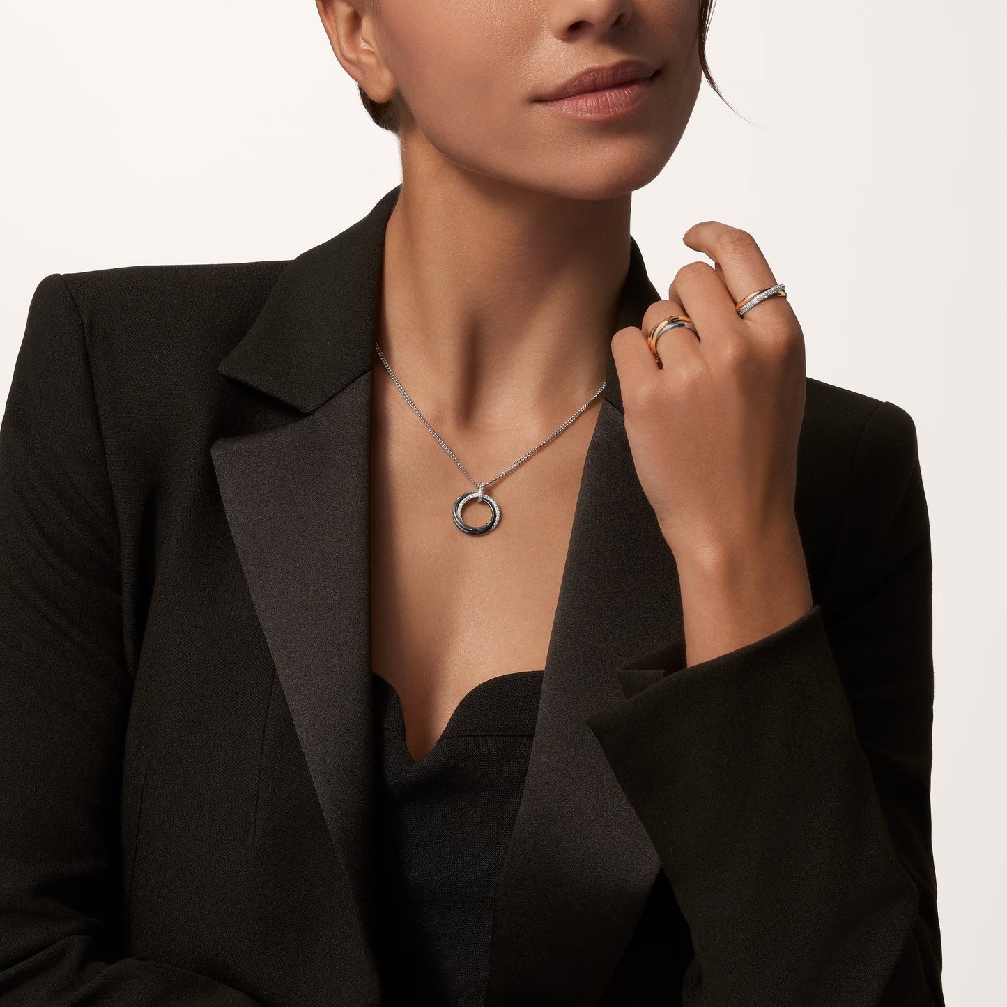 [AuraEcho]TRINITY CERAMIC NECKLACE
