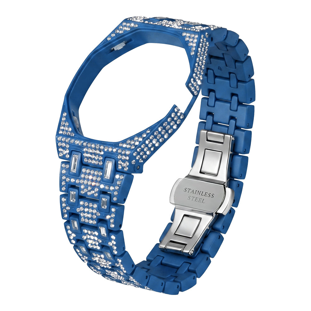 [AuraEcho]Royal Oak Pop Exclusive Bioceramic Case & Bioceramic Strap Full Diamond