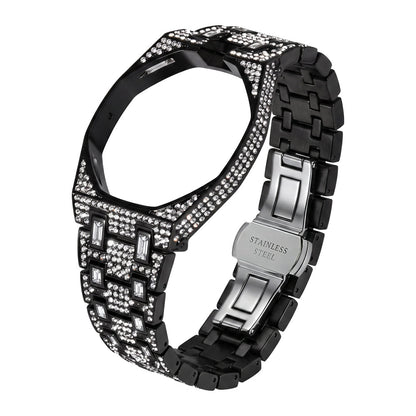 [AuraEcho]Royal Oak Pop Exclusive Bioceramic Case & Bioceramic Strap Full Diamond