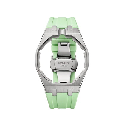 [AuraEcho]Royal Oak Pop Exclusive Steel Case & Silicone Strap With Cradle