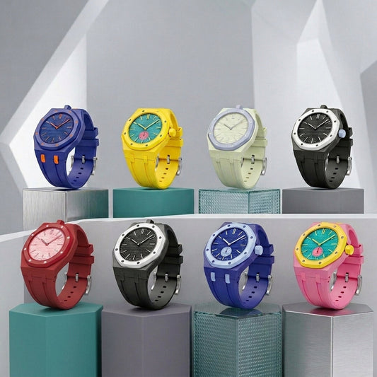 [AuraEcho]Royal Oak Pop Exclusive Bioceramic Case & Silicone Strap(Only Strap)
