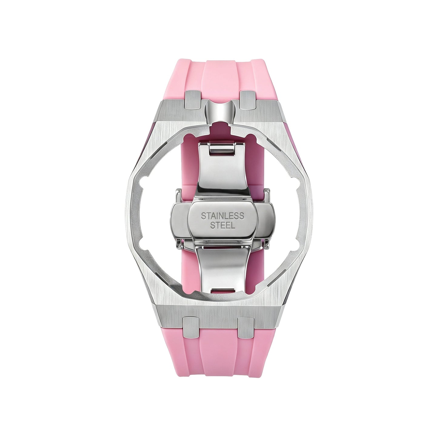 [AuraEcho]Royal Oak Pop Exclusive Steel Case & Silicone Strap With Cradle