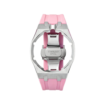 [AuraEcho]Royal Oak Pop Exclusive Steel Case & Silicone Strap With Cradle