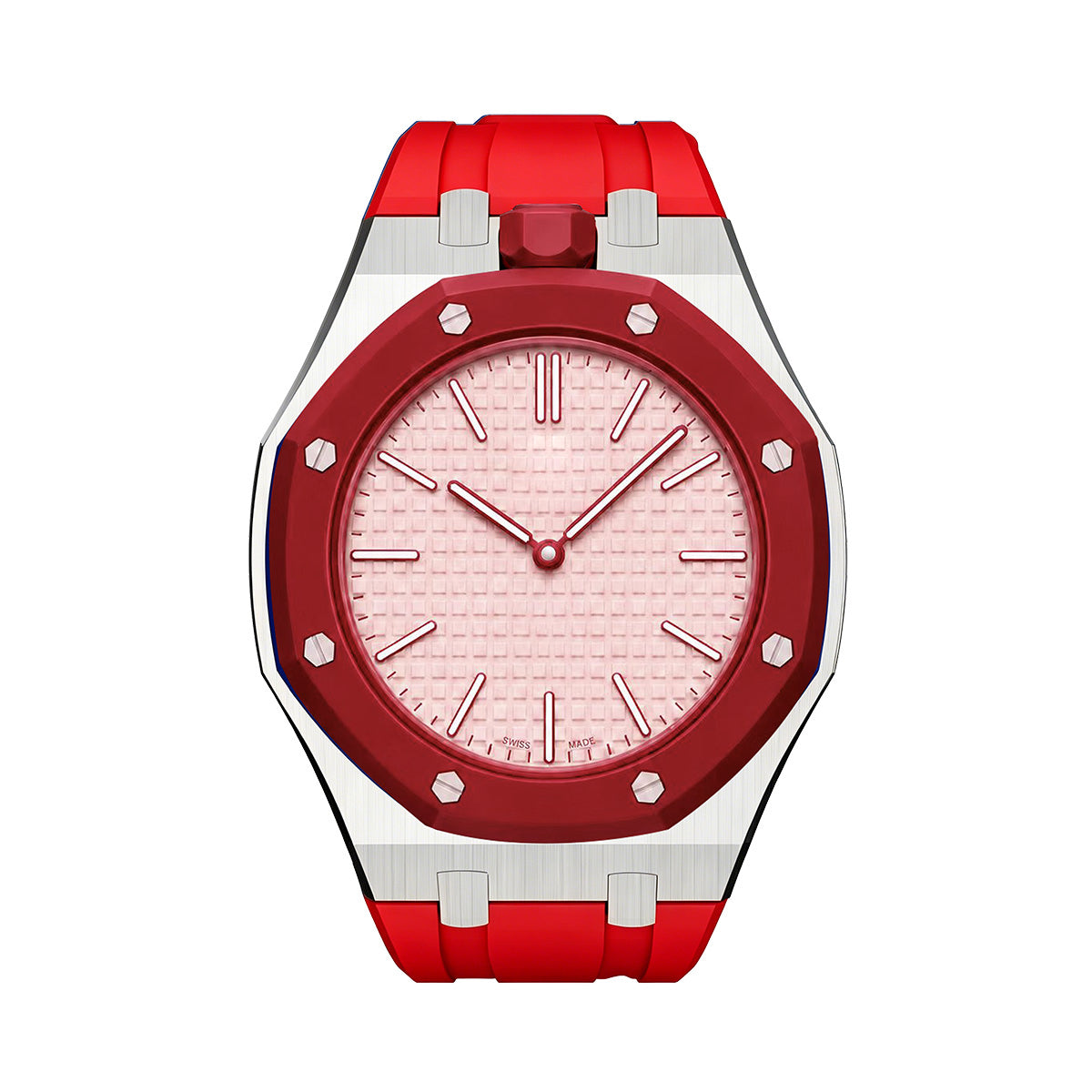 [AuraEcho]Royal Oak Pop Exclusive Steel Case & Silicone strap(Only Strap)