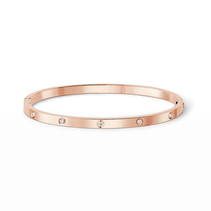 [AuraEcho]LOVE BRACELET 3.65MM 10 DIAMONDS