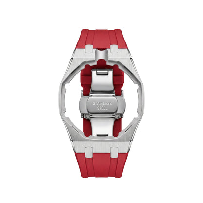 [AuraEcho]Royal Oak Pop Exclusive Steel Case & Silicone Strap With Cradle