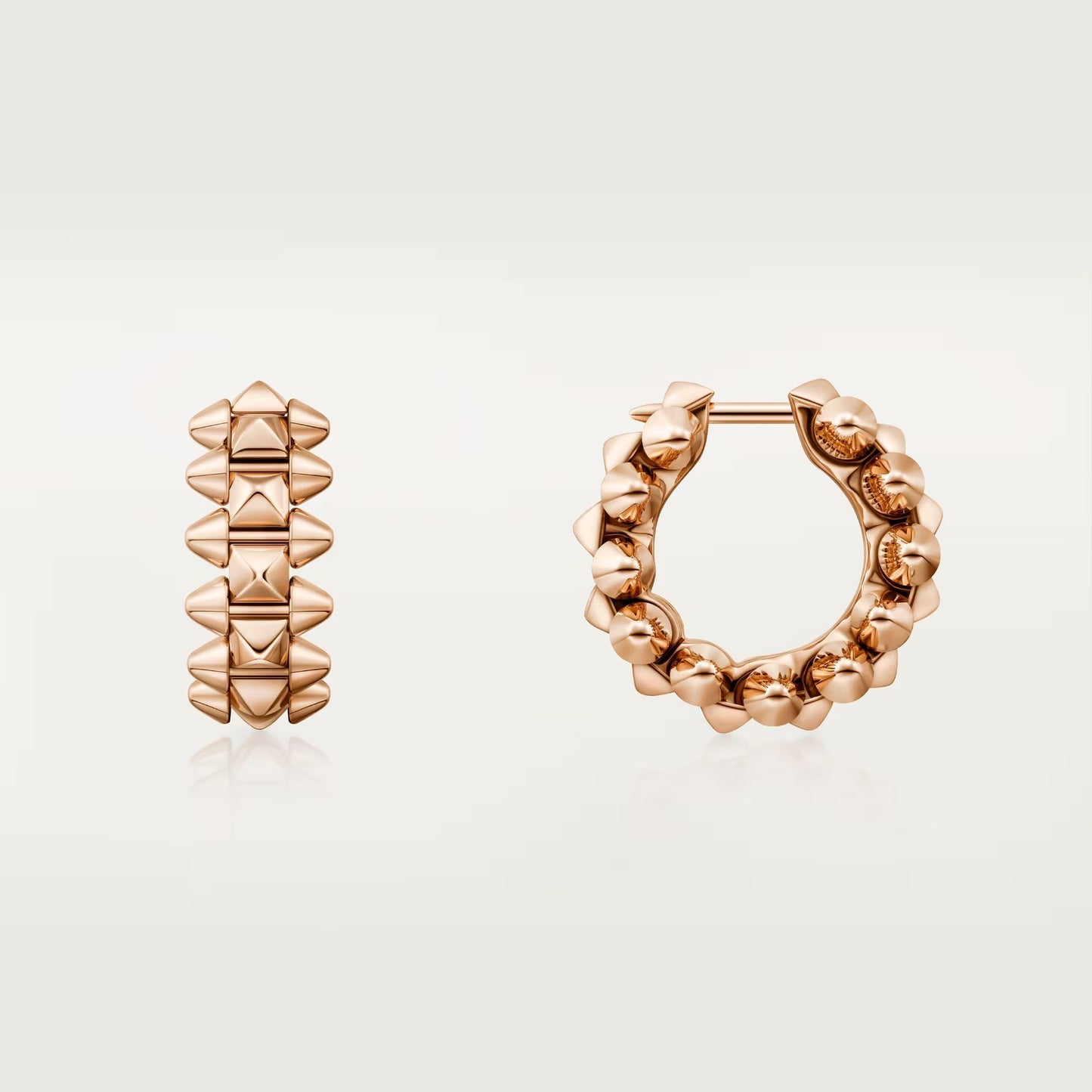 [AuraEcho]CLASH MINI HOOP EARRINGS