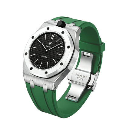 [AuraEcho]Royal Oak Pop Exclusive Steel Case & Silicone Strap With Cradle