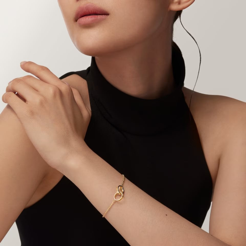 [AuraEcho]LOVE BRACELET DOUBLE RING