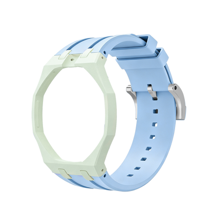 [AuraEcho]Royal Oak Pop Exclusive Bioceramic Case & Silicone Strap Mix Color