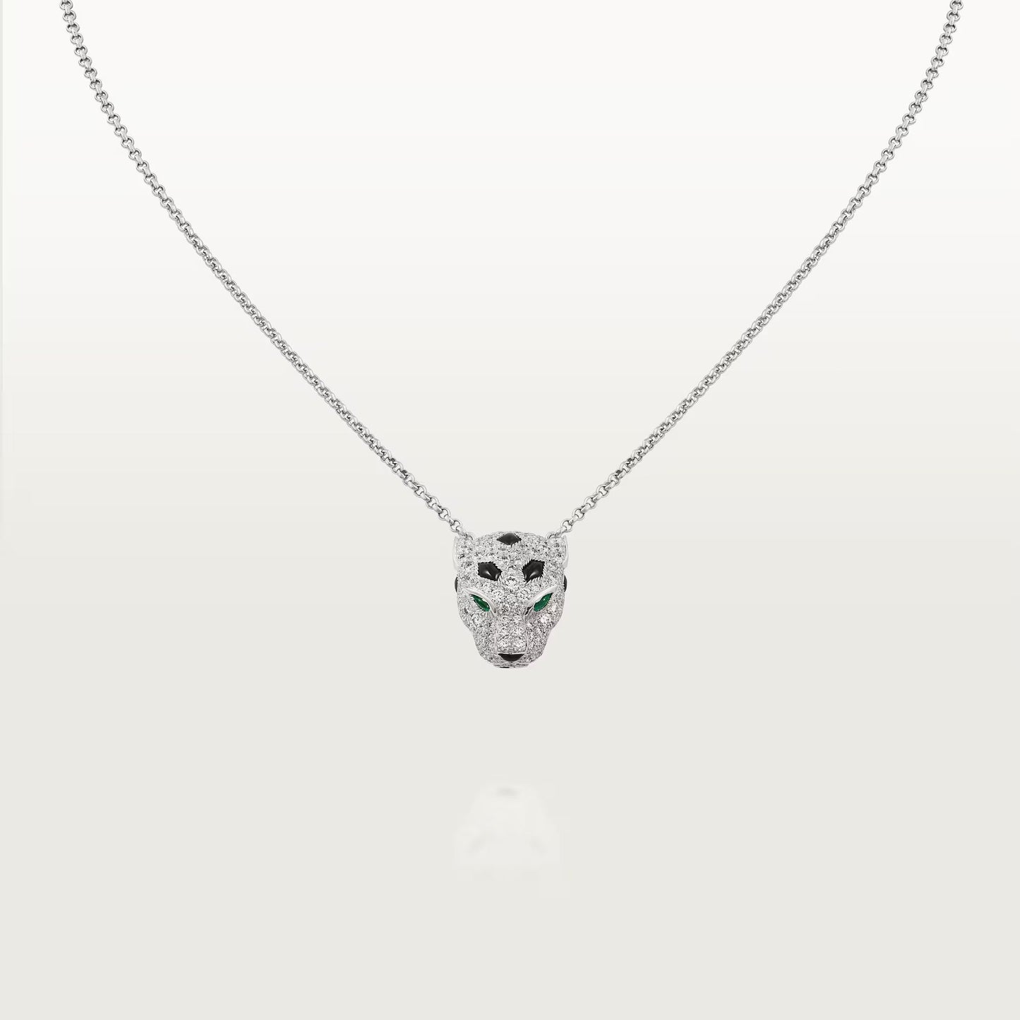 [AuraEcho]PANTHERE FULL DIAMOND NECKLACE