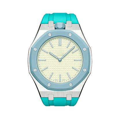 [AuraEcho]Royal Oak Pop Exclusive Steel Case & Silicone strap(Only Strap)
