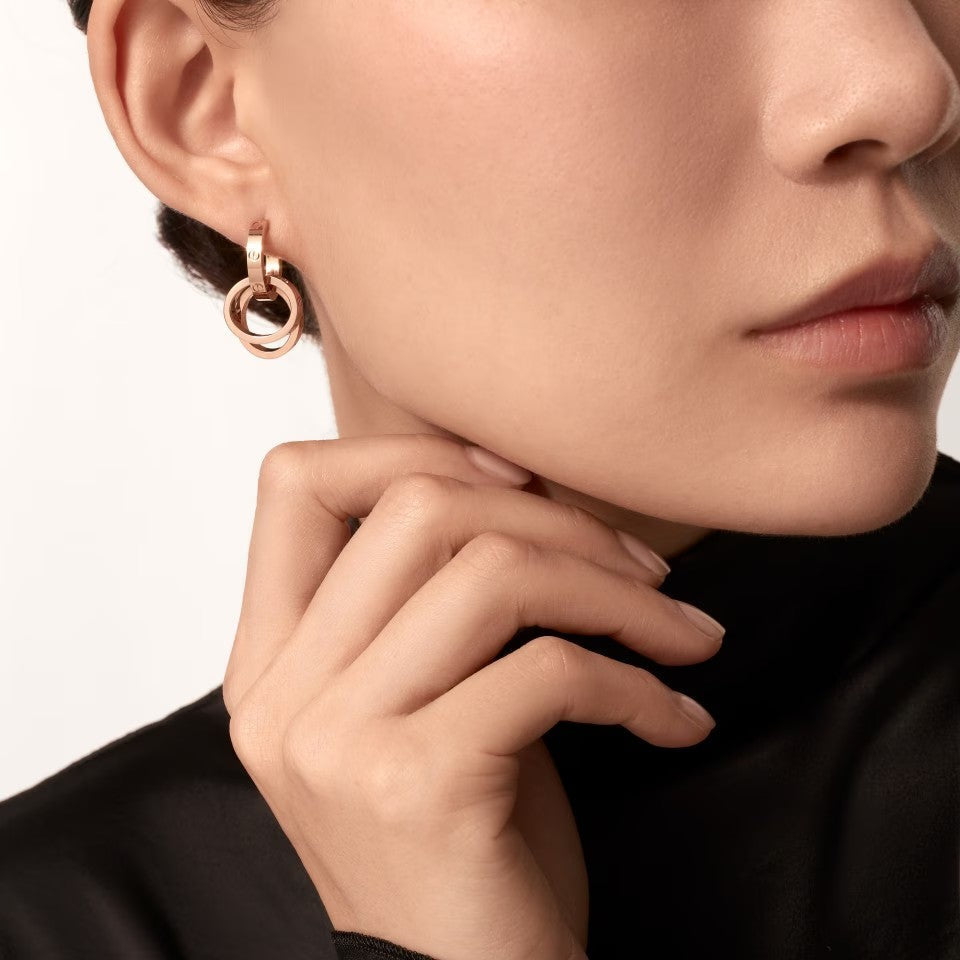 [AuraEcho]LOVE 3.3MM DANGLE EARRINGS