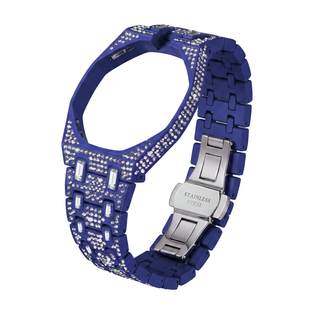 [AuraEcho]Royal Oak Pop Exclusive Bioceramic Case & Bioceramic Strap Full Diamond