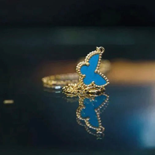 [AuraEcho]BUTTERFLY TURQUOISE BUTTERFLY BRACELET