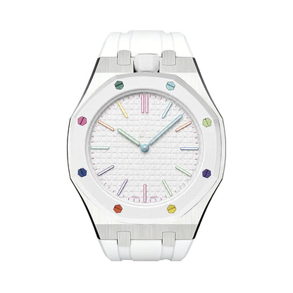 [AuraEcho]Royal Oak Pop Exclusive Steel Case & Silicone strap(Only Strap)